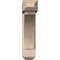 Ekena Millwork Thorton Craftsman Smooth Bracket w/ Offset Brace, Douglas Fir, 7 1/2"W x 28"D x 32"H BKT0806X28X32THR04SDF - alternate 3